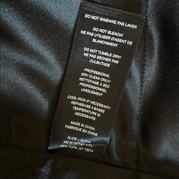 Alice + Olivia Amie Fall Garden Print Dress, fit-and-flare style mini size 4 - Picture 12 of 13